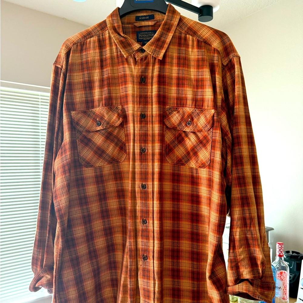 Pendleton Burnside Flannel Button Up - image 1